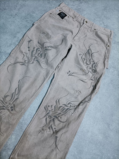 Only For Visionary People Carhartt Pantalone Carpenter Rework Uomo (47 IT - 33 US)