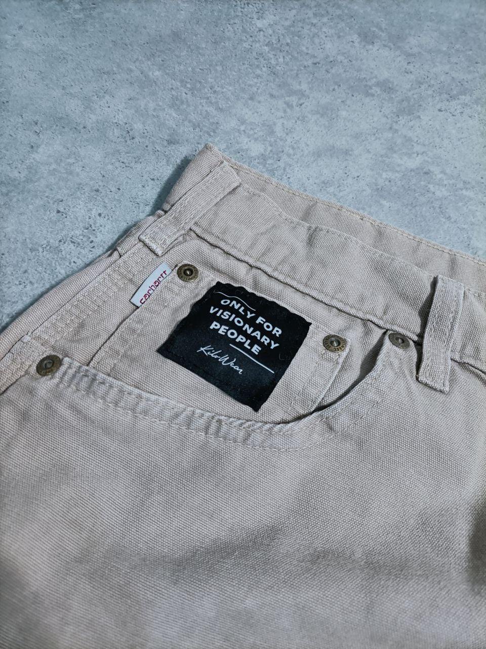 Only For Visionary People Carhartt Pantalone Carpenter Rework Uomo (47 IT - 33 US)