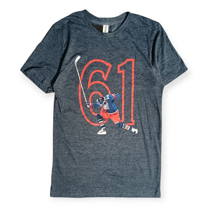 T-shirt Hockey USA Vintage Uomo (S)