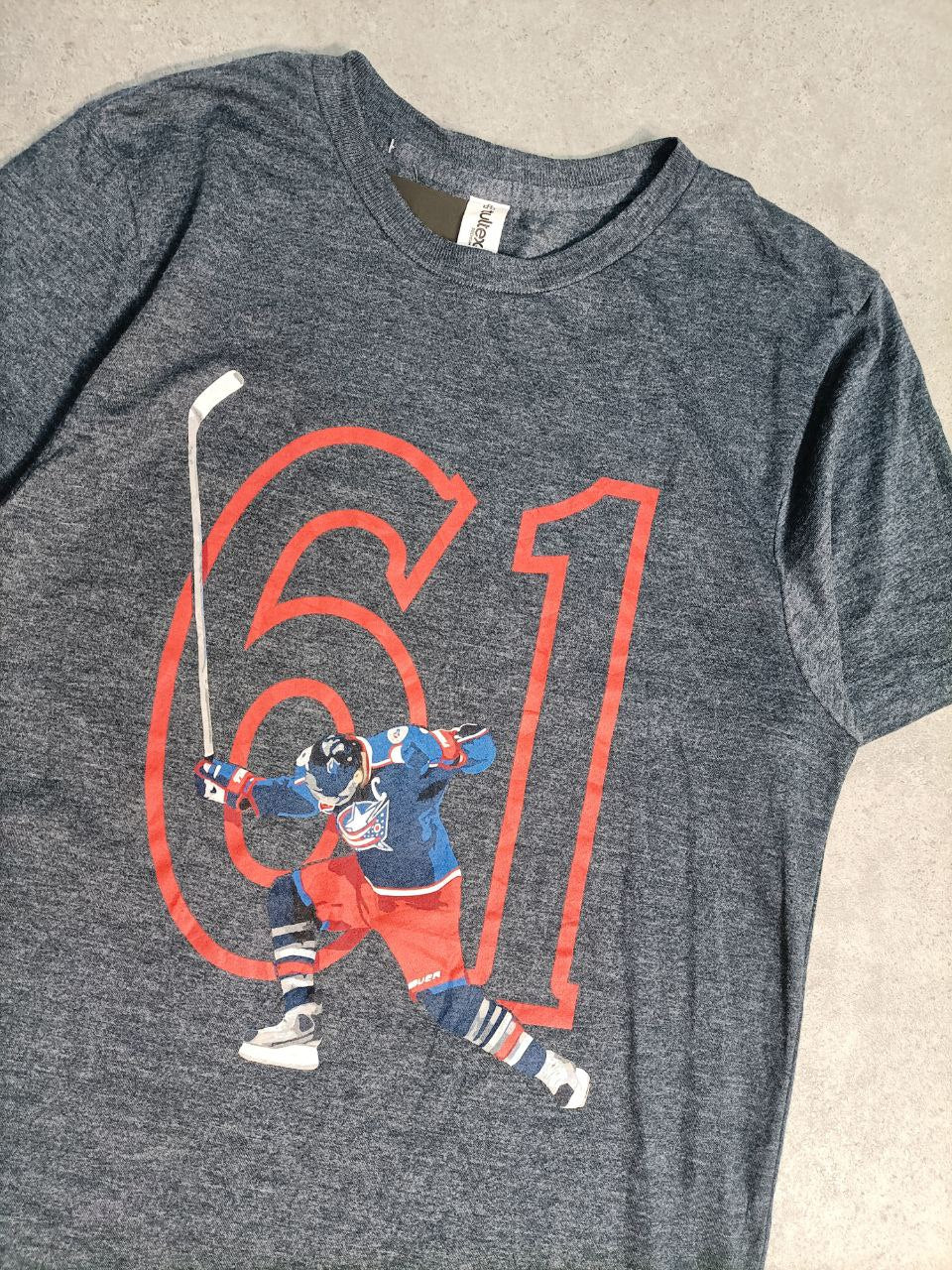 T-shirt Hockey USA Vintage Uomo (S)