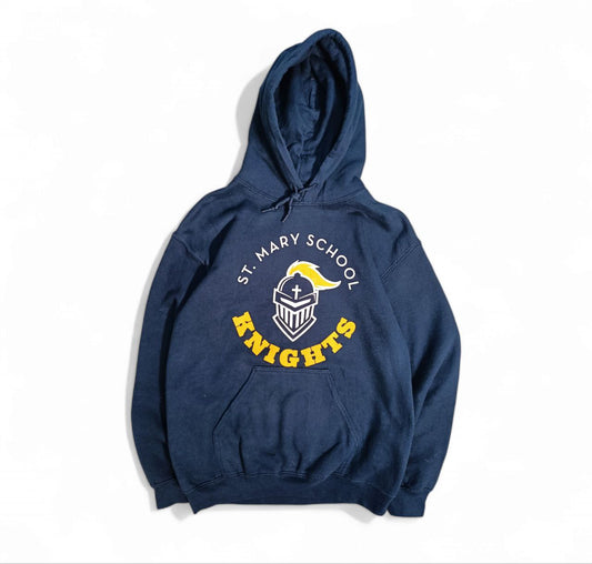 Felpa USA con Cappuccio College Hoodie USA Uomo (S)