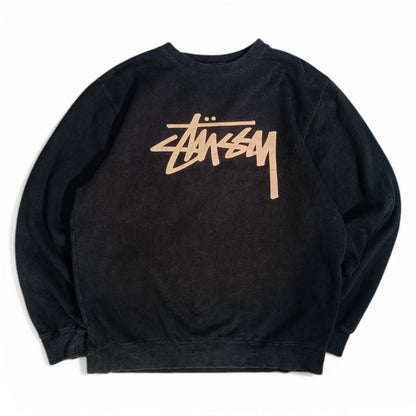 Stussy Felpa Girocollo Vintage Rara Hoodie Uomo (XL)