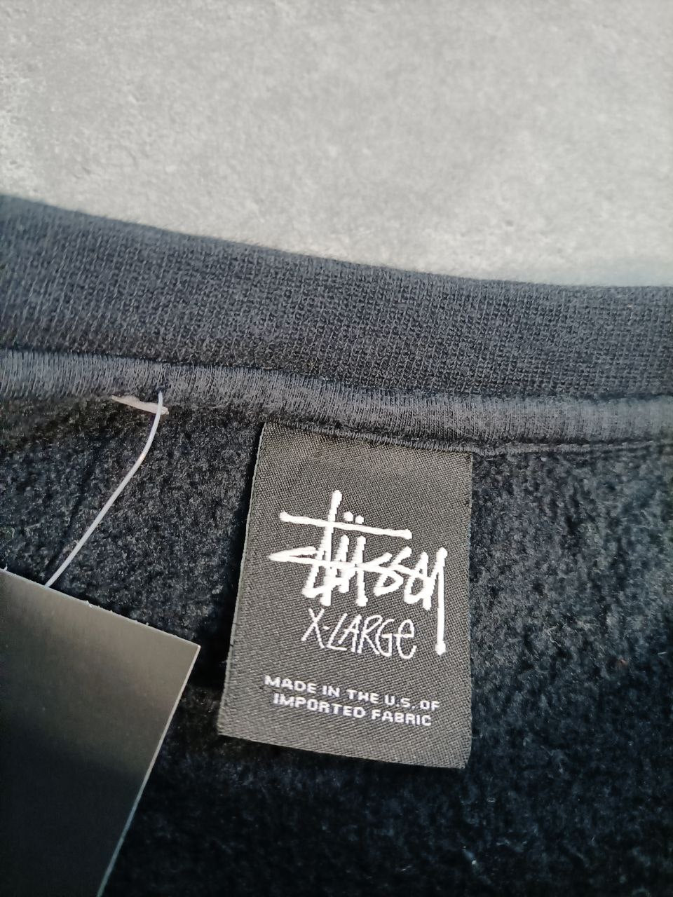 Stussy Felpa Girocollo Vintage Rara Hoodie Uomo (XL)