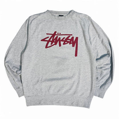 Stussy Felpa Girocollo Vintage Rara Hoodie Uomo (L)