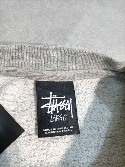 Stussy Felpa Girocollo Vintage Rara Hoodie Uomo (L)