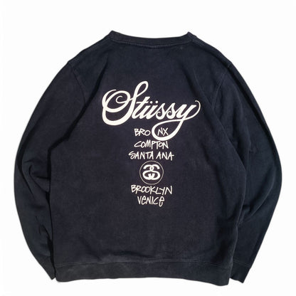 Stussy Felpa Girocollo Hoodie Uomo (XL)