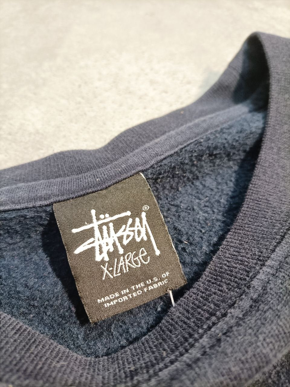 Stussy Felpa Girocollo Hoodie Uomo (XL)