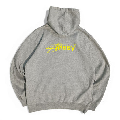 Stussy Felpa con Zip e Cappuccio USA Vintage Hoodie Uomo (L)