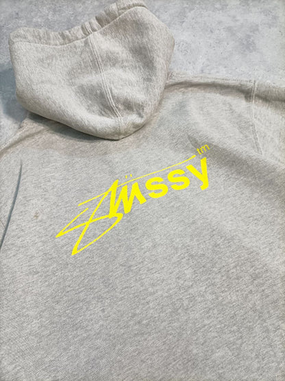 Stussy Felpa con Zip e Cappuccio USA Vintage Hoodie Uomo (L)