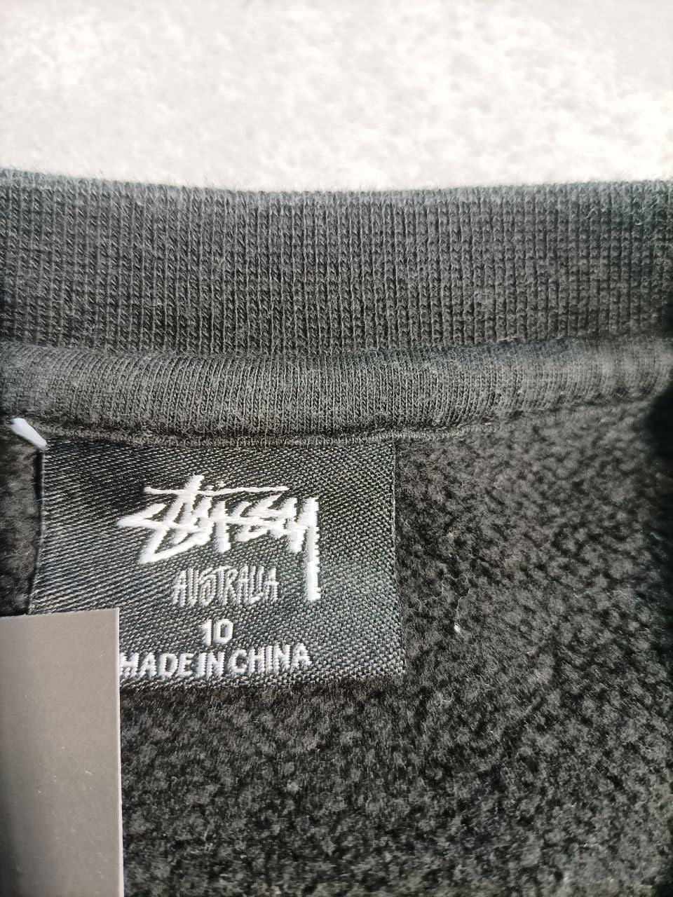 Stussy Felpa Girocollo Vintage Limited Edition Hoodie Uomo (M)