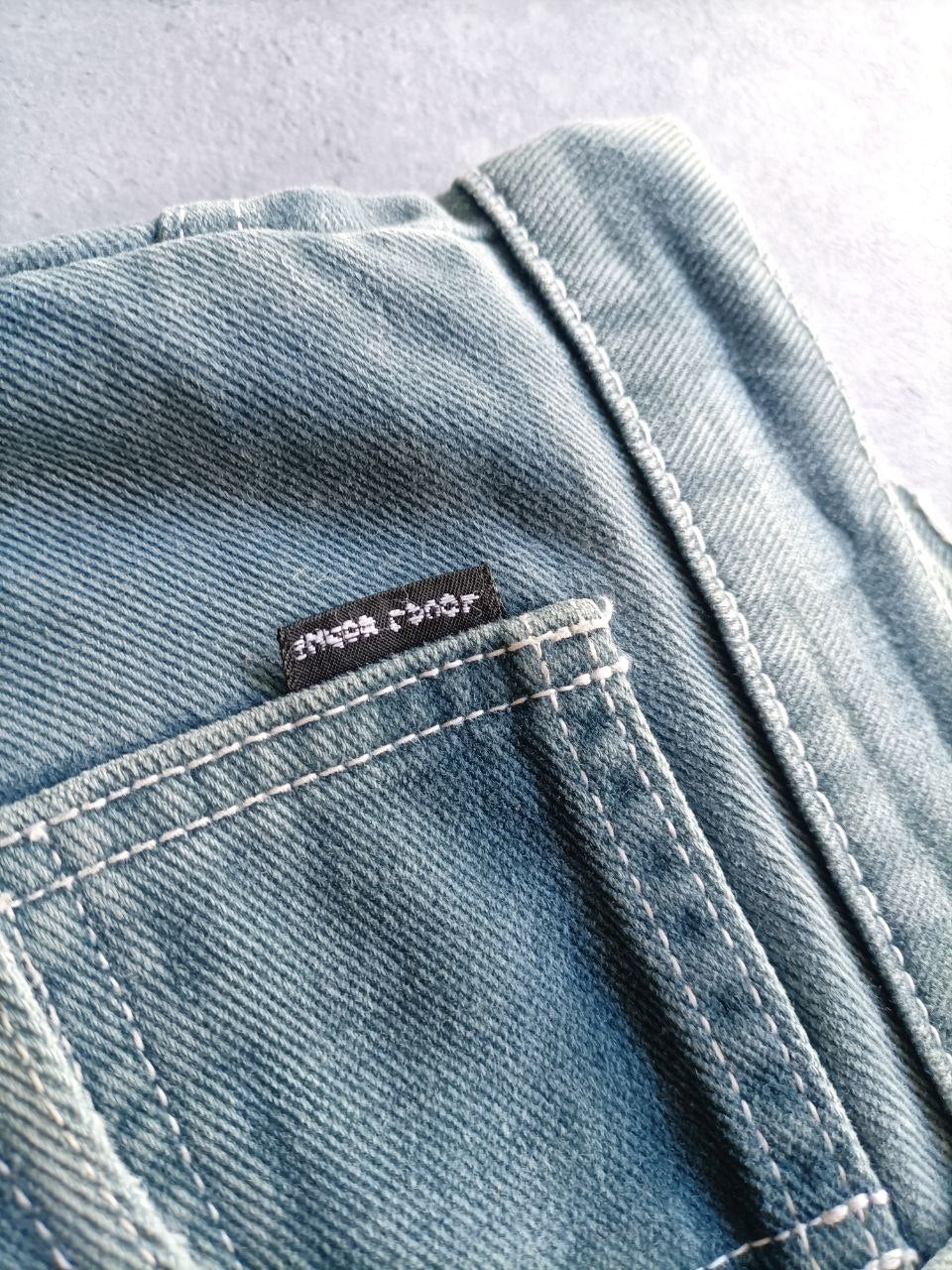 LBZ Jorts Logo Cucito Vintage USA Rare Shorts Uomo (46/48 IT)