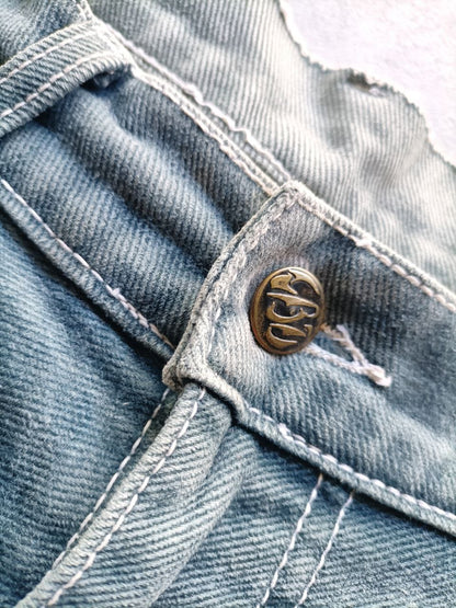 LBZ Jorts Logo Cucito Vintage USA Rare Shorts Uomo (46/48 IT)