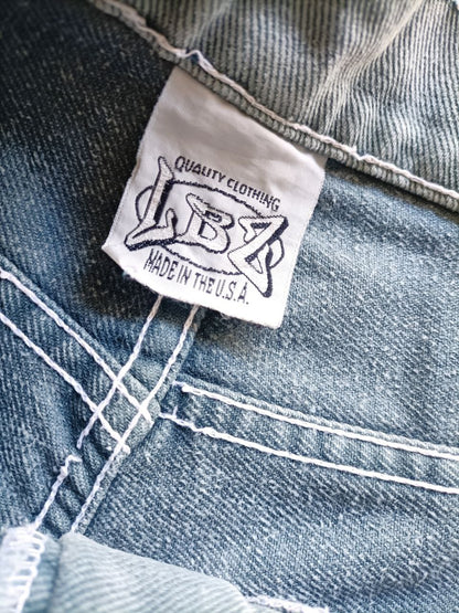 LBZ Jorts Logo Cucito Vintage USA Rare Shorts Uomo (46/48 IT)