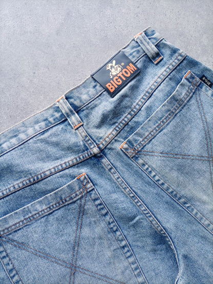 Big Tom Jorts Hip Hop Vintage USA Jorts Uomo (46 IT)
