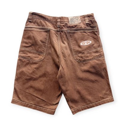 Dope Jorts Vintage anni '90 Logo Cucito USA Uomo (48 IT)