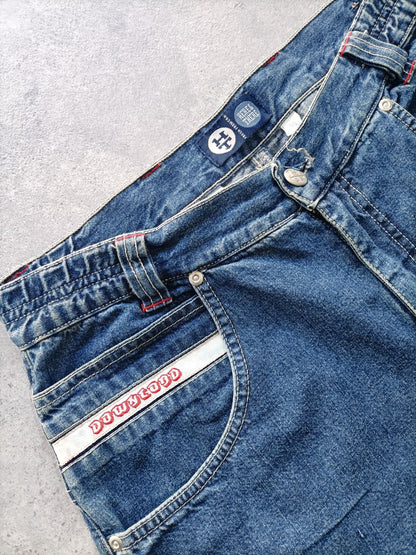 Here & There Jorts Vintage Logo Cucito USA Uomo (44/46 IT)