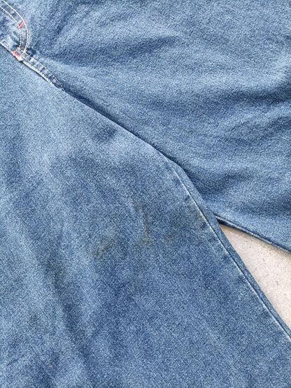 Here & There Jorts Vintage Logo Cucito USA Uomo (44/46 IT)