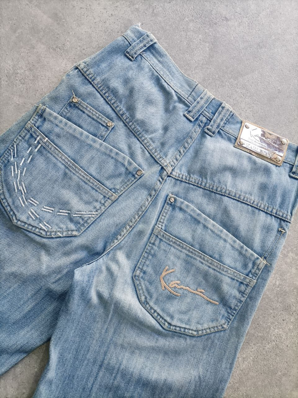 Karl Kani Jorts Vintage Logo Cucito USA Uomo (48 IT)