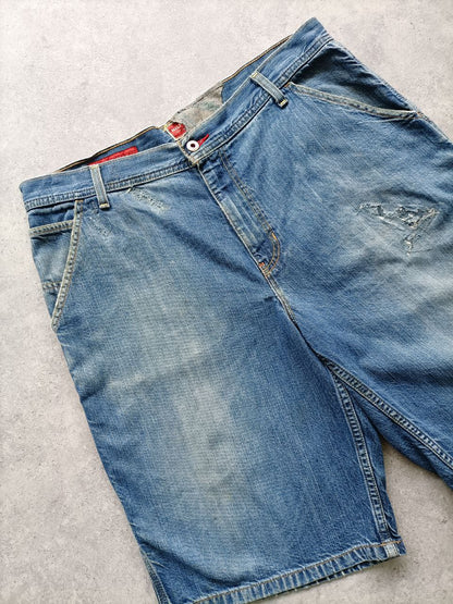 Tommy Hilfiger Jorts Vintage Anni '90 Vintage USA Denim Uomo (50 IT)