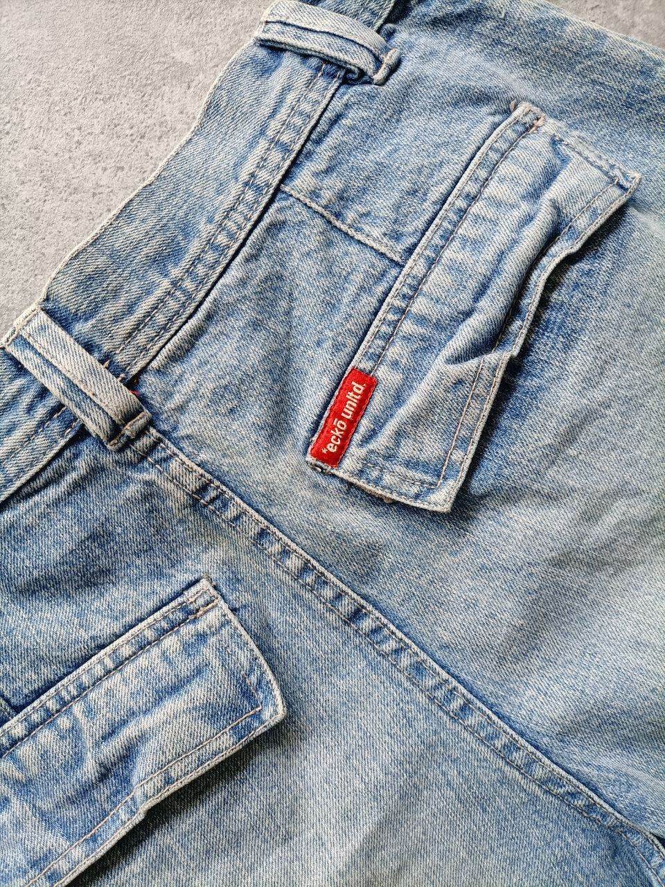 Ecko UNTLD Shorts Cargo Anni '90 Vintage USA Uomo (46 IT)