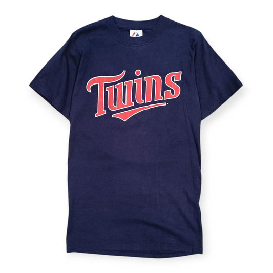 Majestic T-shirt Twins Mauer Baseball USA Uomo/Donna (S)