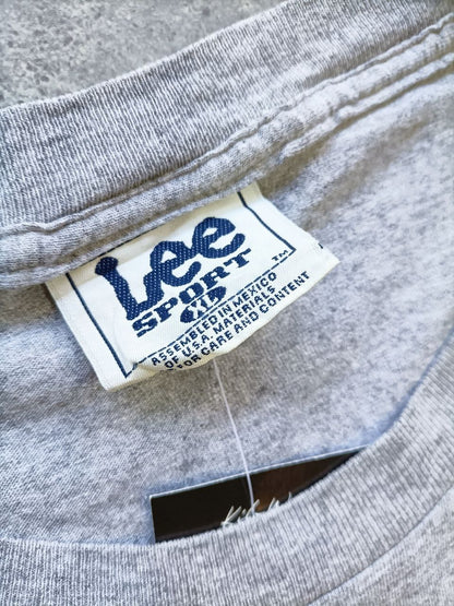 Lee Sport Vintage T-Shirt Football USA Big Logo Uomo (XL)