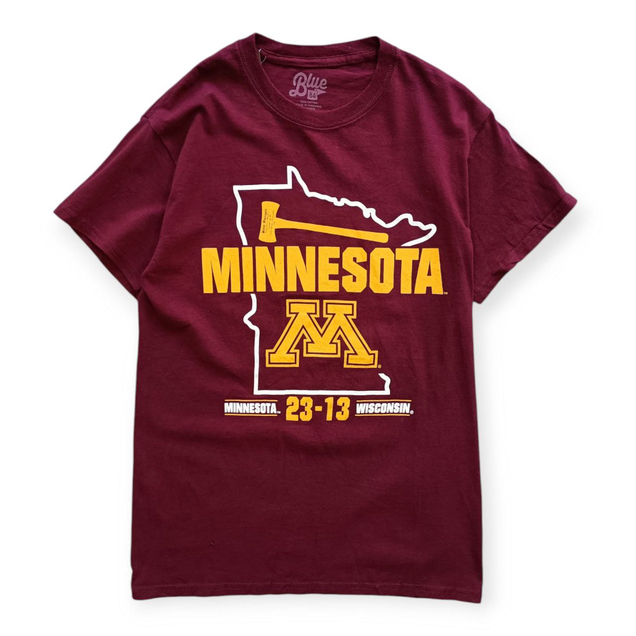 T-Shirt Minesota USA Stampa Grande Uomo (S)