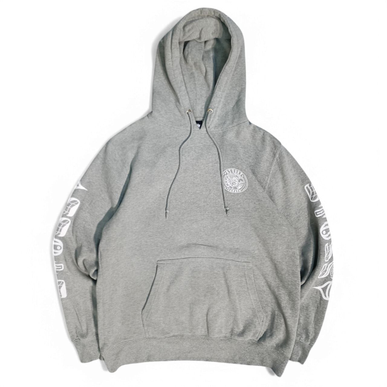 Stussy Felpa con Cappuccio Big Logo Vintage Hoodie Canada Uomo (L)