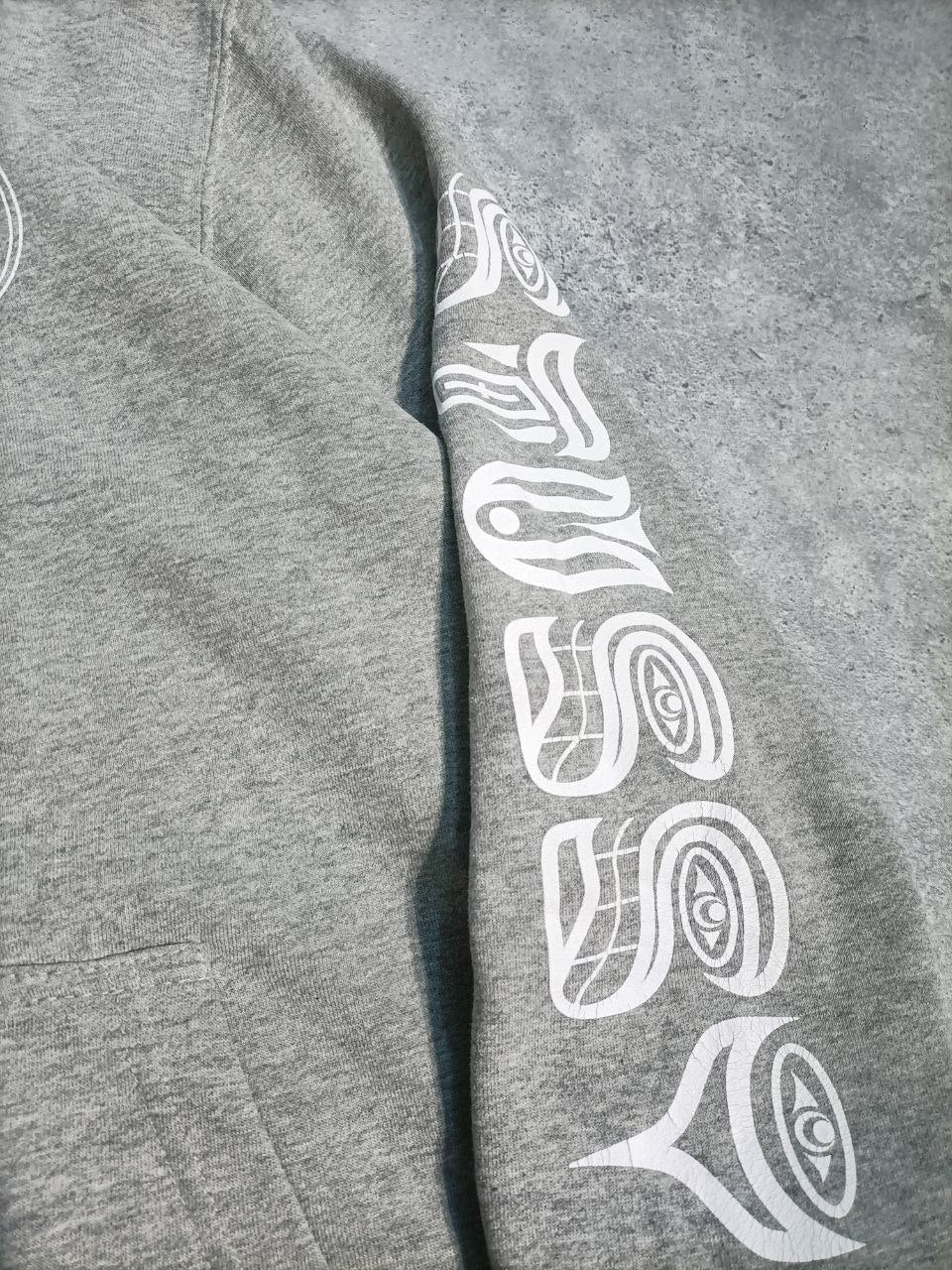 Stussy Felpa con Cappuccio Big Logo Vintage Hoodie Canada Uomo (L)