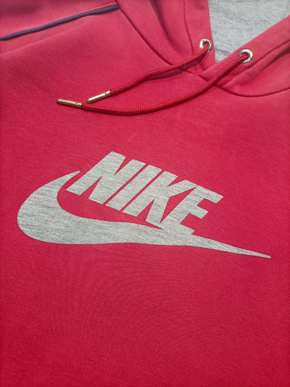 Nike Felpa con Cappuccio Big Logo Hoodie Uomo / Donna (L)