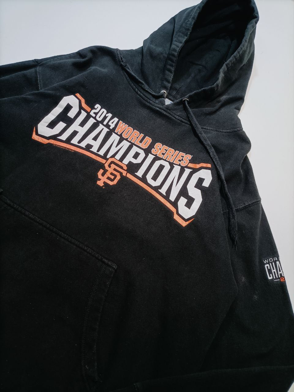 Genuine Merchandise Felpa con Cappuccio Champions 2014 Vintage USA Uom vintage e second hand Kilowear shop