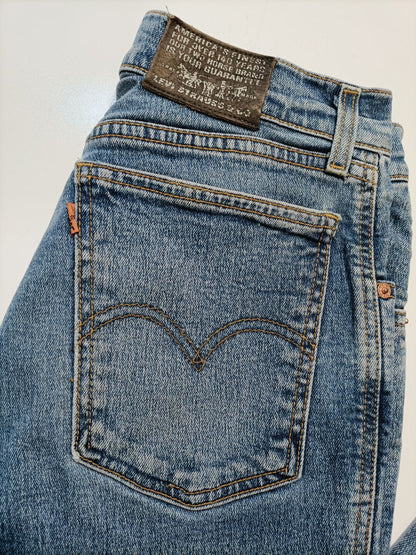 Levis 808 Orange Vintage Jeans Donna ( 40/42 IT )