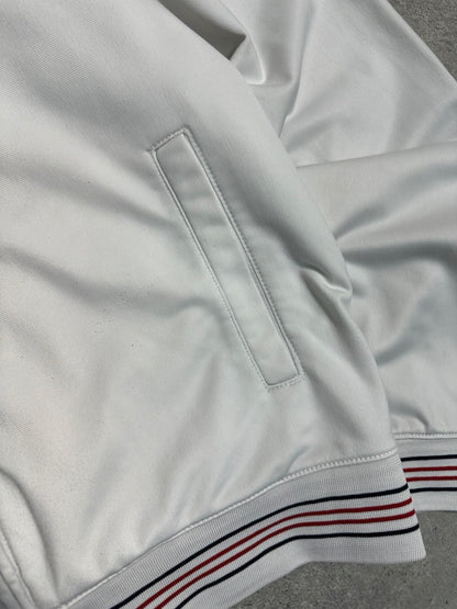 Nike Felpa con Cappuccio e Zip Vintage Logo Cucito Uomo/Donna (M)