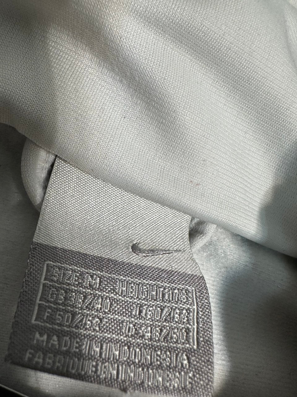 Nike Felpa con Cappuccio e Zip Vintage Logo Cucito Uomo/Donna (M)