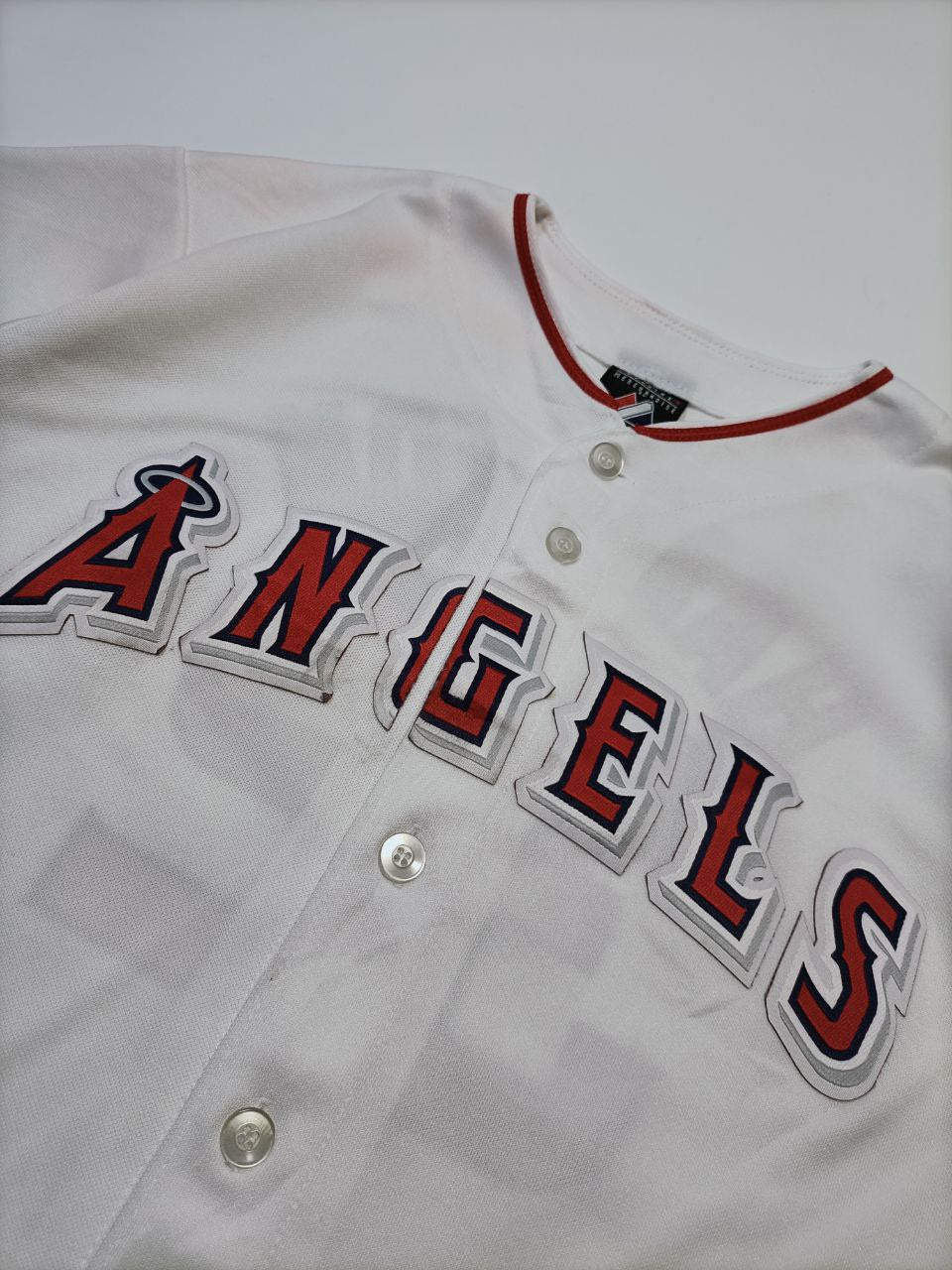 Majestic Casacca Angels Jersey USA Uomo / Donna ( XL - M )