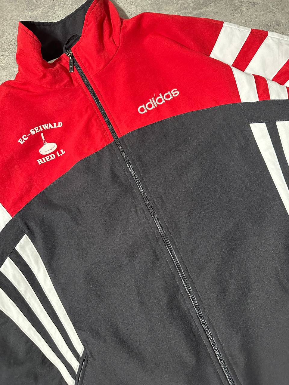 Adidas Track-Top Vintage Logo Cucito Uomo (XL)