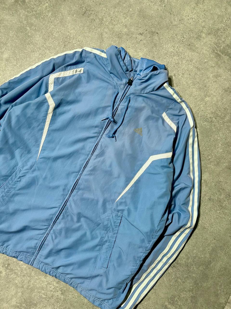 Adidas Track-Top con Cappuccio Vintage Uomo/Donna (L)