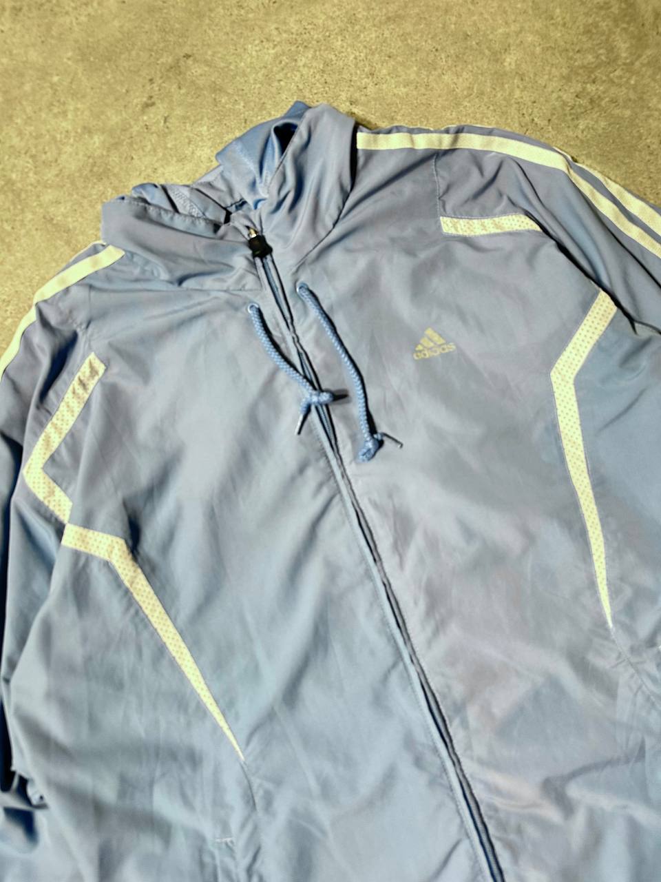 Adidas Track-Top con Cappuccio Vintage Uomo/Donna (L)