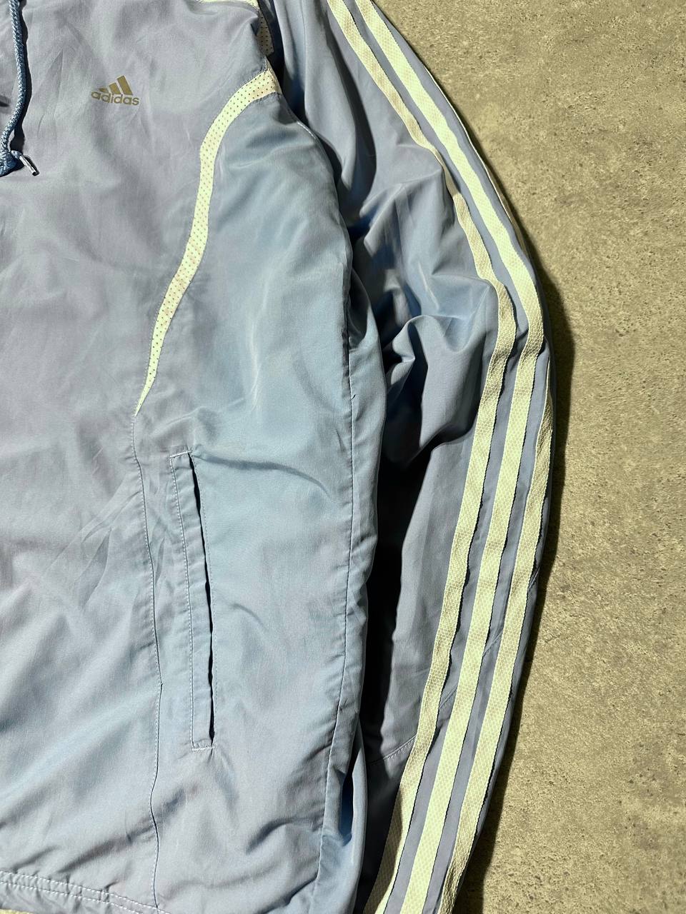 Adidas Track-Top con Cappuccio Vintage Uomo/Donna (L)