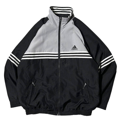 Adidas Track-Top Vintage Logo Cucito Uomo (XL)