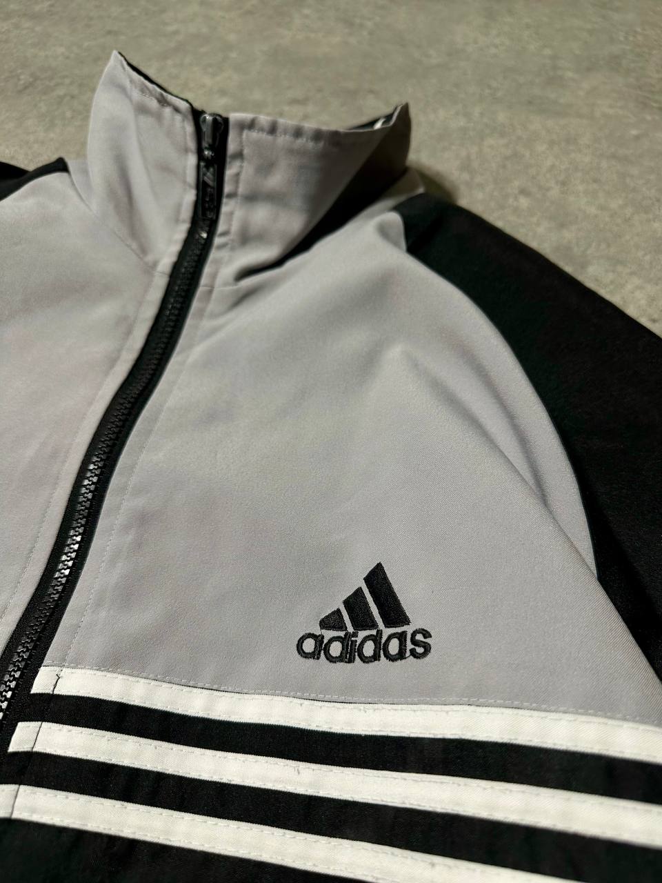 Adidas Track-Top Vintage Logo Cucito Uomo (XL)