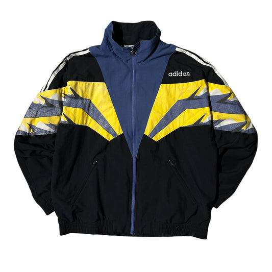 Adidas Track-Top Vintage Felpata anni 80 Uomo (L/XL)