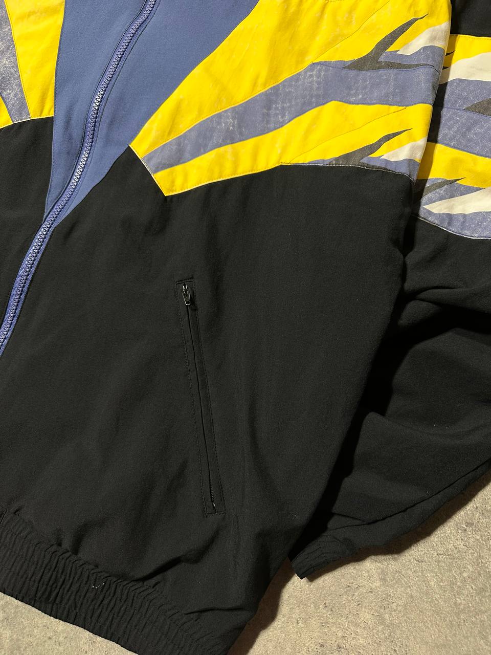 Adidas Track-Top Vintage Felpata anni 80 Uomo (L/XL)
