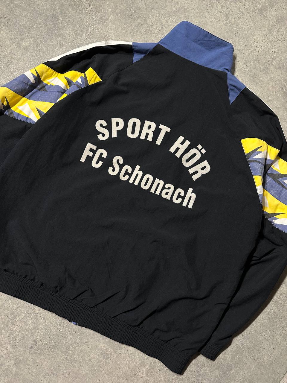 Adidas Track-Top Vintage Felpata anni 80 Uomo (L/XL)