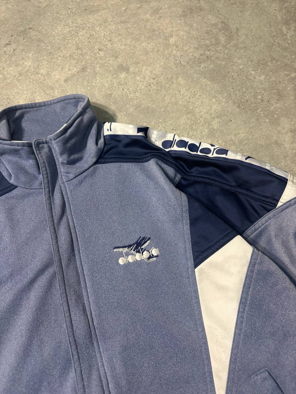 Diadora Track-Top Vintage Logo Cucito Uomo/Donna (M/L)
