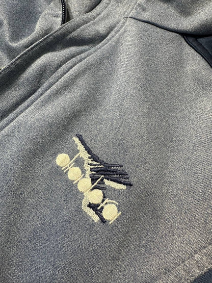 Diadora Track-Top Vintage Logo Cucito Uomo/Donna (M/L)