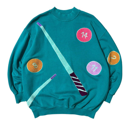 Renato Balestra Felpa Girocollo Vintage Anni 80 Uomo/Donna (L)