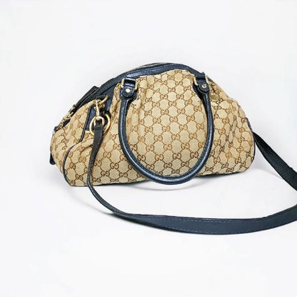 Gucci Sukey in Tela Borsa Vintage Donna (Regolabile)