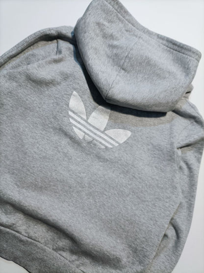 Adidas Felpa Zip e Cappuccio Imbottita Vintage Hoodie Donna (S/M)