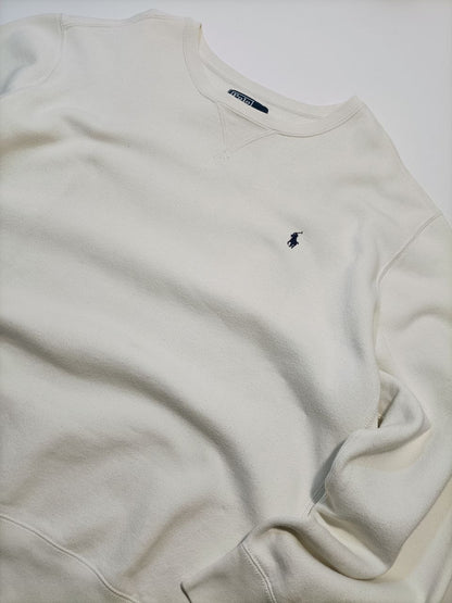 Polo Ralph Lauren Felpa Girocollo Vintage Hoodie Uomo (2XL)